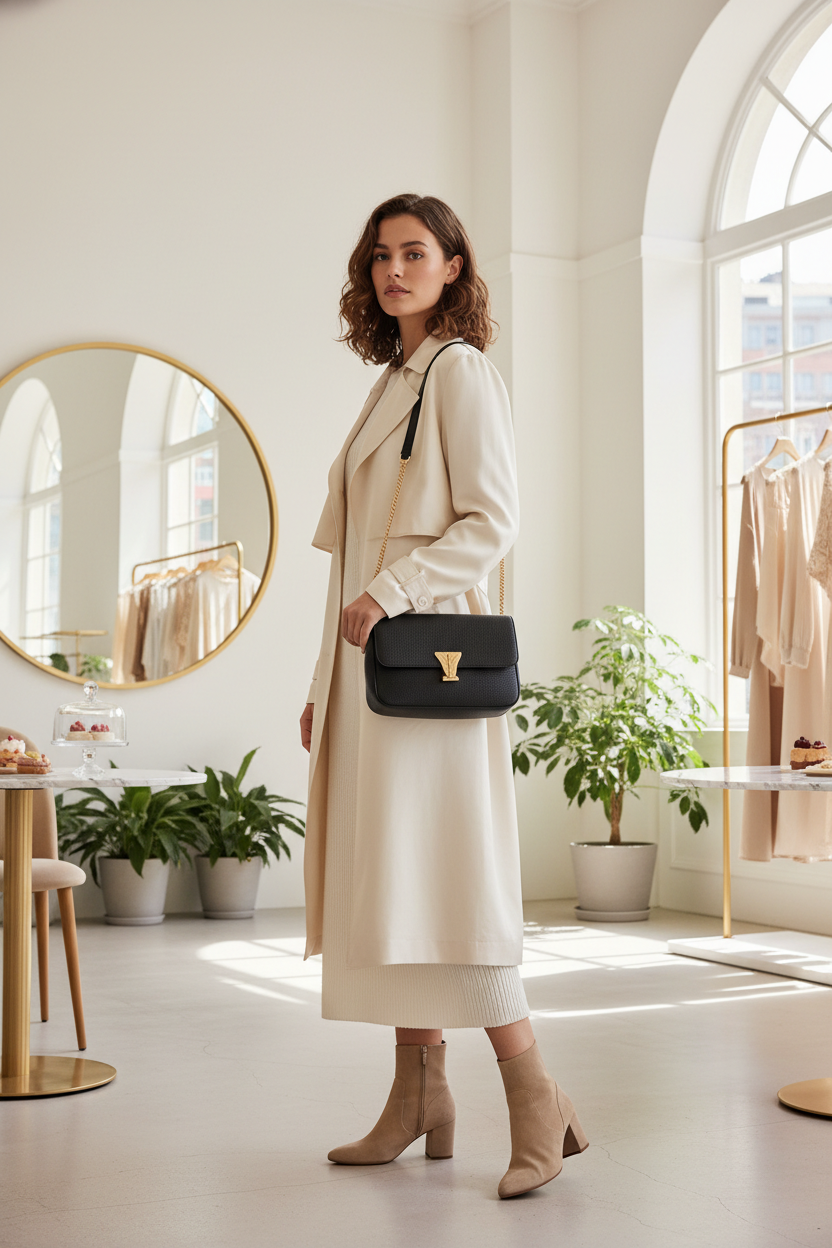 Lychee Shoulder Bag — Lifestyle